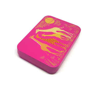 Latta Sara Miller Slip Lid Pocket Tins - Giraffa Sara Miller