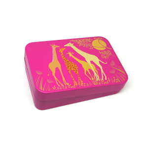 Latta Sara Miller Slip Lid Pocket Tins - Giraffa Sara Miller