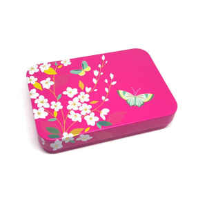 Latta Sara Miller Slip Lid Pocket Tins - Butterfly Sara Miller