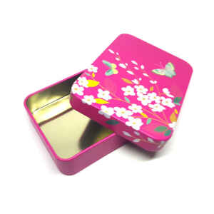 Latta Sara Miller Slip Lid Pocket Tins - Butterfly Sara Miller