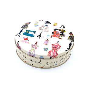 Latta tonda Louise Cunningham - Sewing Round Tin