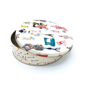 Latta tonda Louise Cunningham - Sewing Round Tin