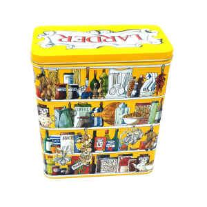 Latta rettangolare Setting Up Home Larder Storage Tin