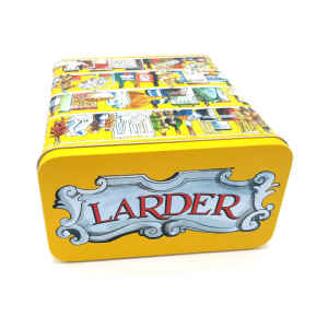 Latta rettangolare Setting Up Home Larder Storage Tin