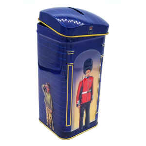 Latta rettangolare alta Sentry Money Box Sentinella Souvenir Paul Thurlby City