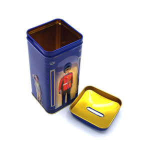 Latta rettangolare alta Sentry Money Box Sentinella Souvenir Paul Thurlby City