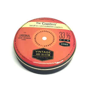 Latta Vintage Records Coasters con sottobicchieri