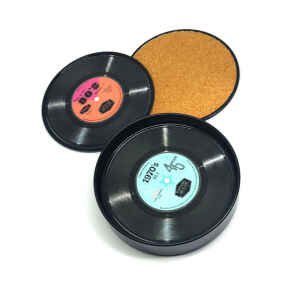 Latta Vintage Records Coasters con sottobicchieri