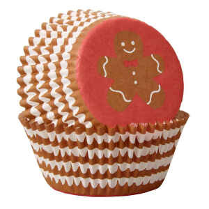 Pirottini - Cupcake Omino Pan di Zenzero 75 Pz Wilton