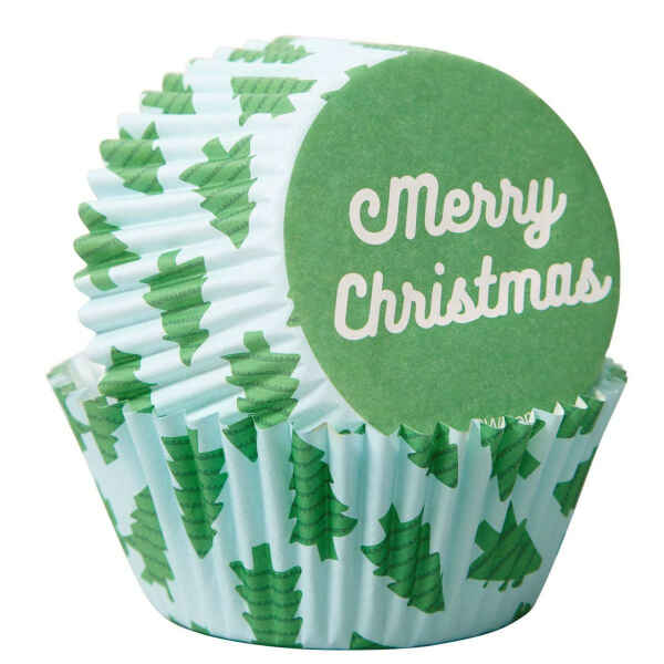 Pirottini - Cupcake Merry Christmas 75 Pz Wilton