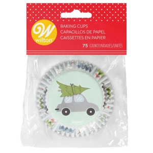 Pirottini - Cupcake Buon Natale 75 Pz Wilton