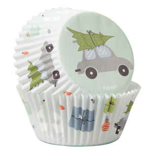 Pirottini - Cupcake Buon Natale 75 Pz Wilton