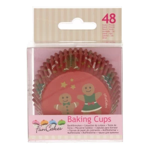 Pirottini - Cupcake Omino Pan Di Zenzero 48 Pz FunCakes