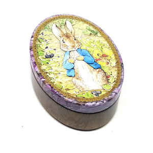 Scatolina di Latta ovale Peter Rabbit Quiet