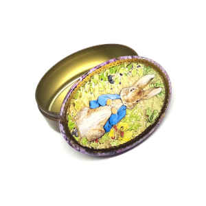 Scatolina di Latta ovale Peter Rabbit Quiet