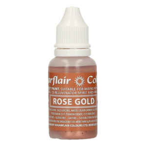 Goccia Inchiostro Commestibile Rose Gold Senza Glutine 14 ml Sugarflair
