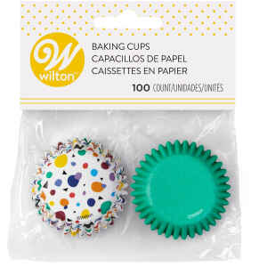 Pirottini - Cupcake Puntini Triangolo 100 Pz Wilton