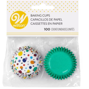 Pirottini - Cupcake Puntini Triangolo 100 Pz Wilton