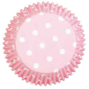 Pirottini - Cupcake Pois Rosa Chiaro 75 Pz Wilton