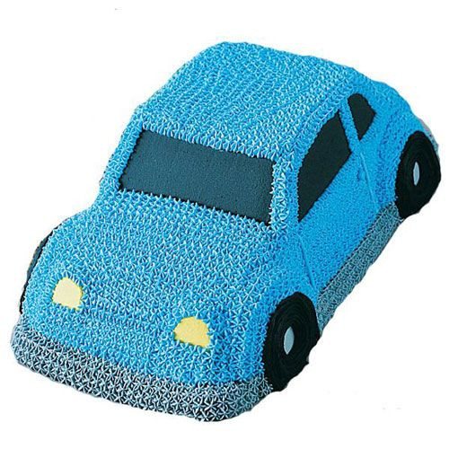 Wilton Forma Teglia 3D Auto Alluminio Argento 