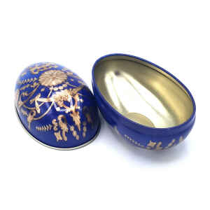 Latta Russian Eggs Gift tipo Faberge Blu