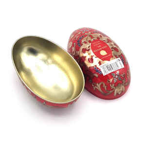 Latta Russian Eggs Gift tipo Faberge Rossa