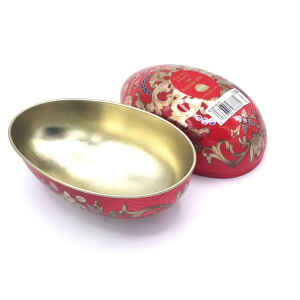 Latta Russian Eggs Gift tipo Faberge Rossa