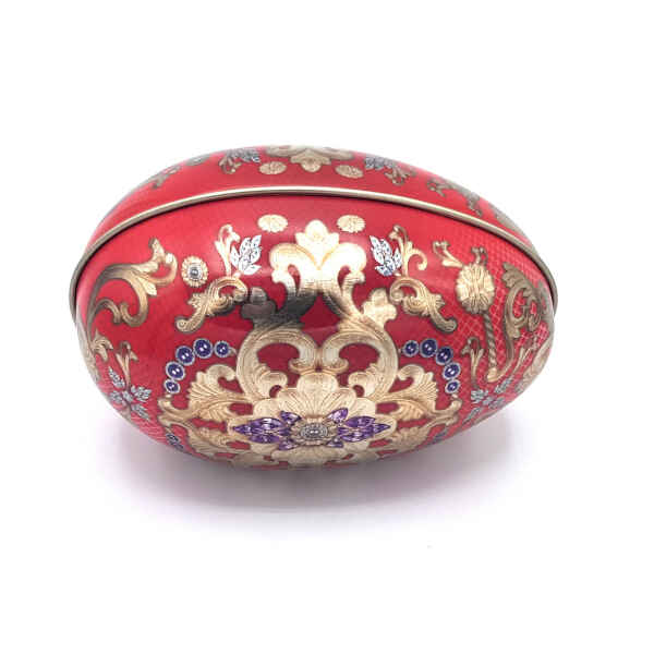 Latta Russian Eggs Gift tipo Faberge Rossa