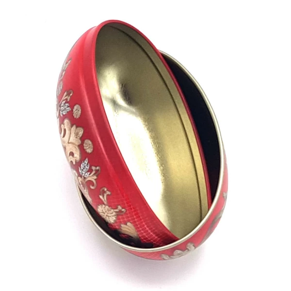 Latta Russian Eggs Gift tipo Faberge Rossa