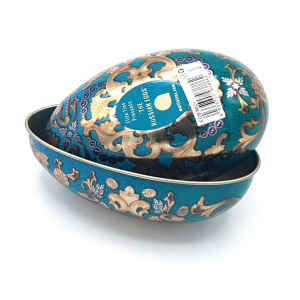 Latta Russian Eggs Gift tipo Faberge Turchese