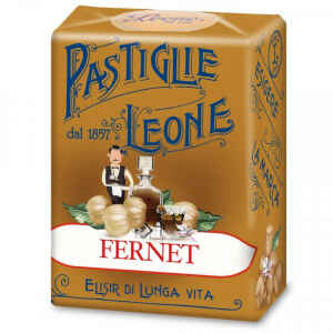 Elisir di lunga vita Fernet 30 g Senza Glutine Pastiglie Leone