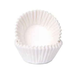 Pirottini - Cupcake Chocolate Pastelli Bianco 100 Pz House of Marie