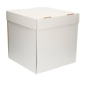 Scatola per dolci Cake Box Blanco 32 x 32 x 32 cm 1 Pz FunCakes