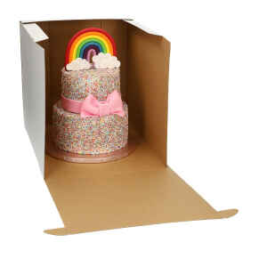 Scatola per dolci Cake Box Blanco 32 x 32 x 32 cm 1 Pz FunCakes