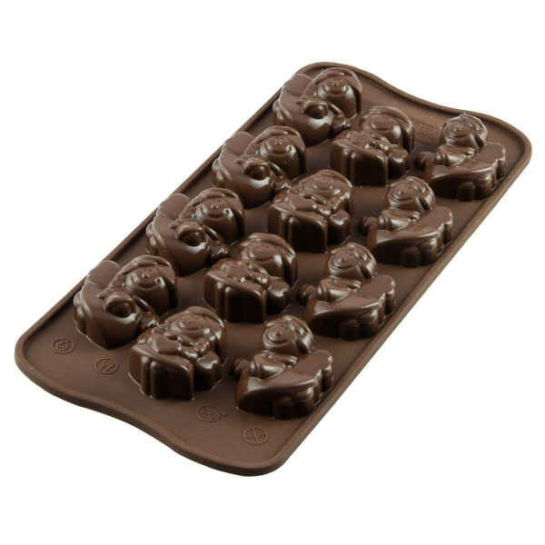 Silicone Chocolate Mould Choco Angels Silikomart