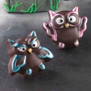 Silicone Chocolate Mould Gufi Owls Silikomart
