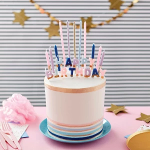 Set Flower Candle 25 Pz Wilton