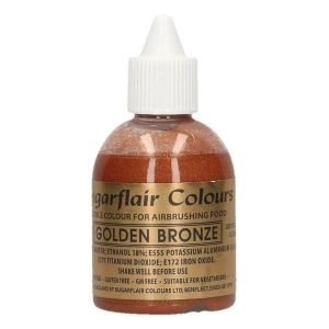 Colorante per Aerografo Bronzo Dorato 60 ml Sugarflair