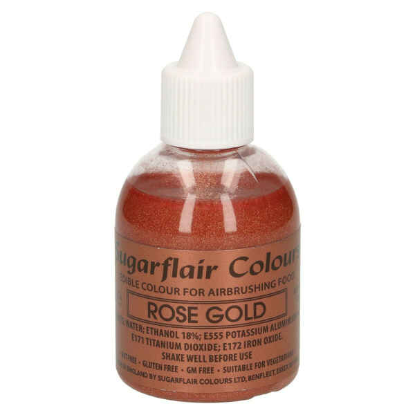 Colorante per Aerografo Rose Gold 60 ml Sugarflair