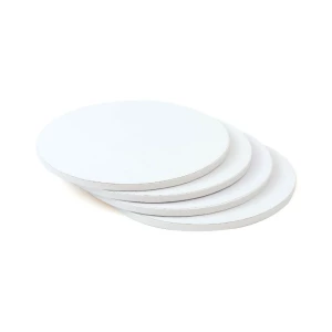 Sottotorta - Vassoio Rigido Tondo Bianco H 1,2 cm