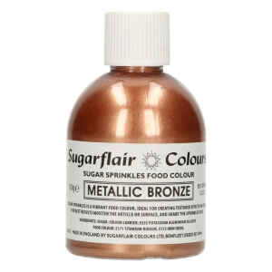 Sugar Sprinkles Bronzo metallico 100 g Sugarflair