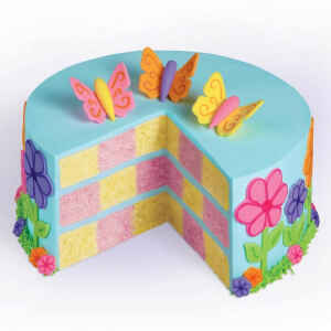 Set Torta Rotonda Scacchiera 4 Pz Wilton