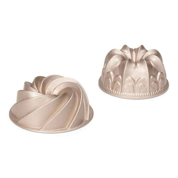 Bundt Teglia alluminio pressofuso 1 Ø 10 cm 2 Pz Patisse