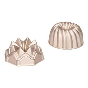 Bundt Teglia alluminio pressofuso 2 Ø 10 cm 2 Pz Patisse