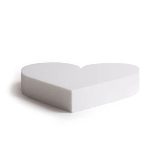 Cuore in Polistirolo 40 x H 5 cm