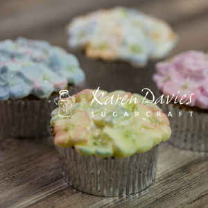 Stampo Silicone Top Cupcake Ortensia Karen Davies