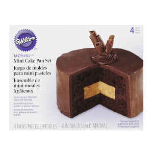 Teglie Stampi Mini Tasty-Fill Pan Set 4 Pz Wilton