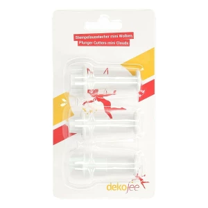 Mini Stampini a espulsione Nuvole Set 3 Pz Dekofee