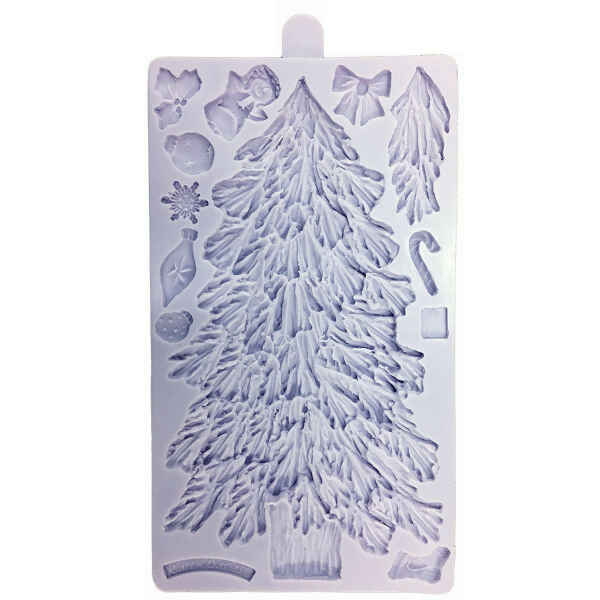 Stampo in Silicone Albero di Natale Karen Davies