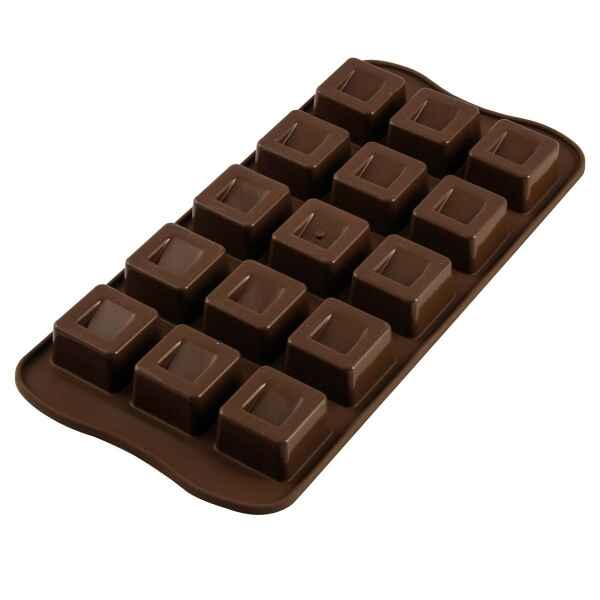 Stampo Cioccolato Cubo Silikomart